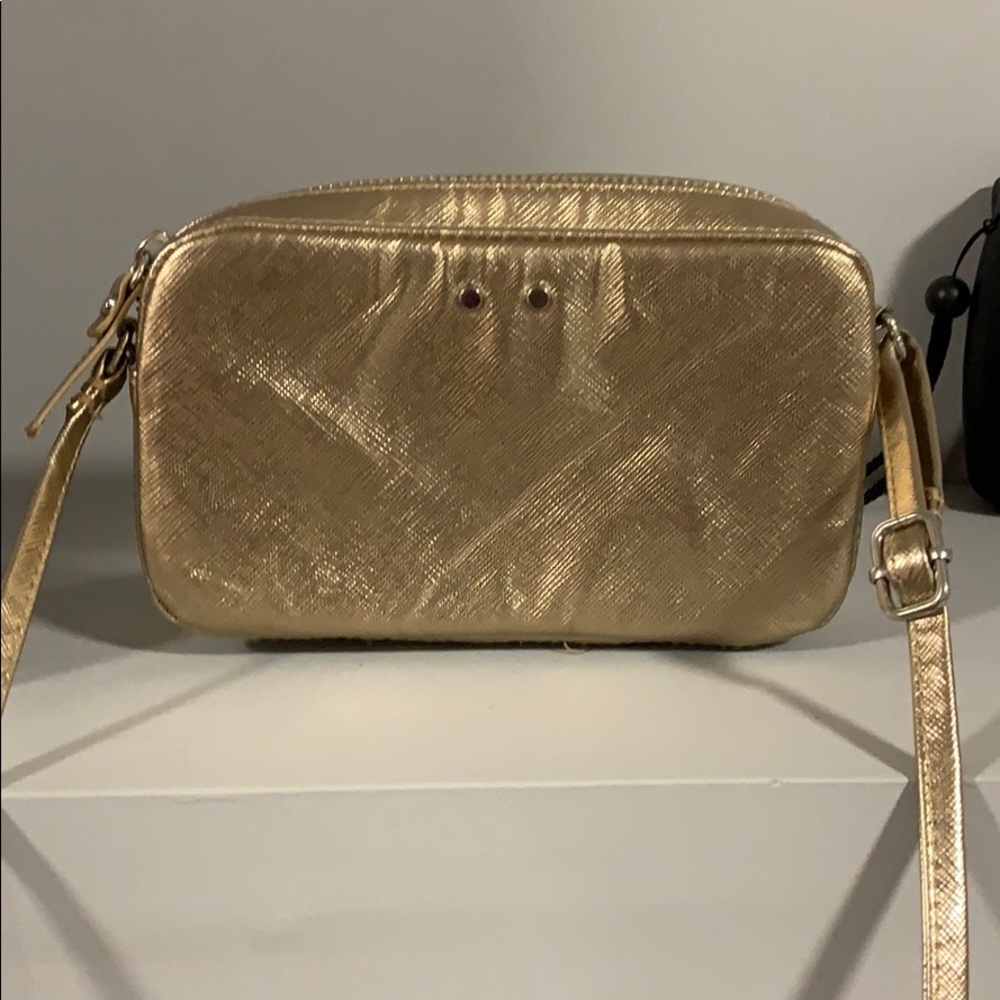 Gold H&M purse